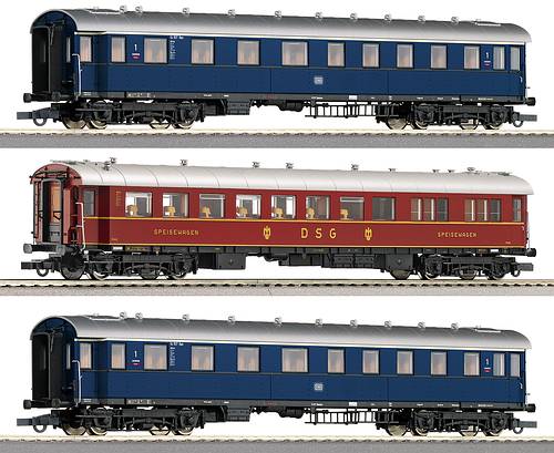 Set of 3 Passenger cars of express train &quot;GAMBRINUS&quot;<br /><a href='images/pictures/Roco/64041.jpg' target='_blank'>Full size image</a>